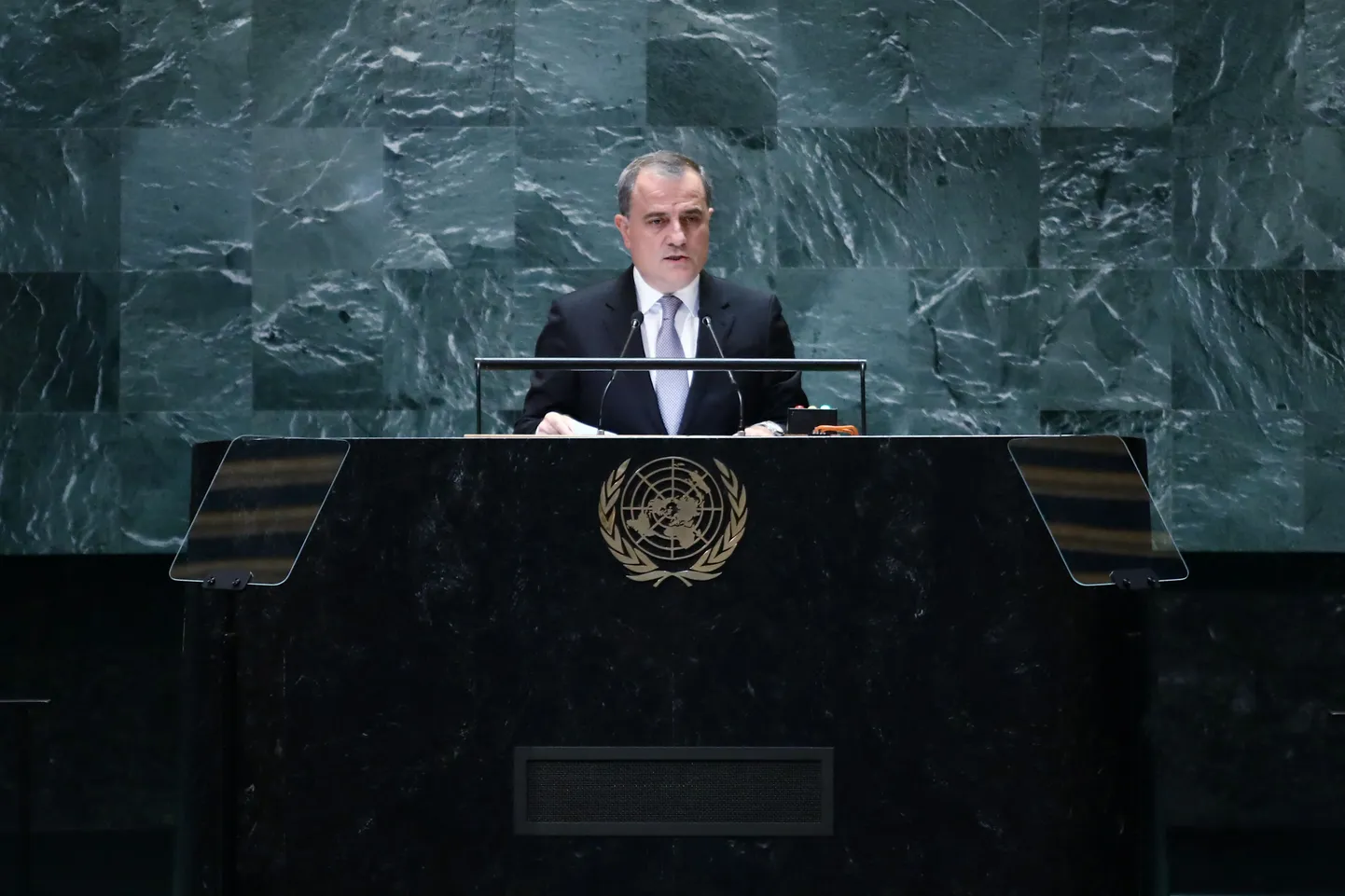 Aserbaidžaani välisminister Ceyhun Bayramov.